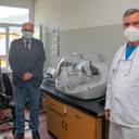 Promociji automatskog biohemijskog analizatora, osim načelnika Jusića, prisustvovao je i dr. Adnan Jupić.