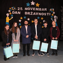 Nagrađeni učenici čije su fotografije bile najbolje u okviru konkursa povodom obilježavanja Dana državnosti BiH